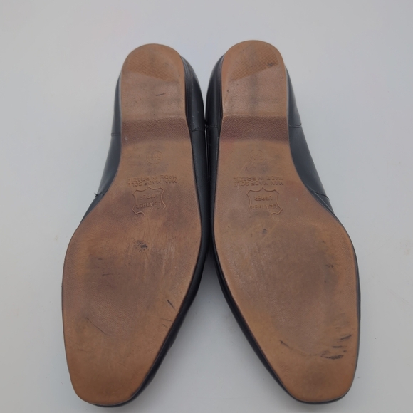 Vintage Partners Sz 5.5 Black Loafers for Women 1980s - Picture 7 of 8